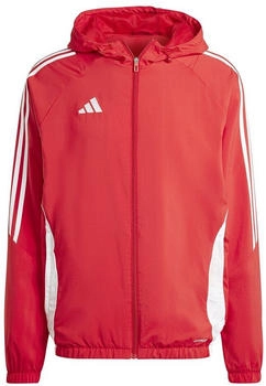 Adidas Tiro Windbreaker rot weiß