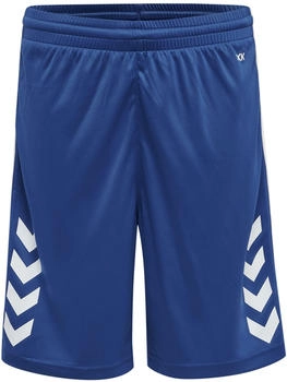 Hummel Sportshorts blau weiß