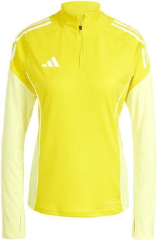 Adidas Tiro Competition 4-Zip Sweatshirt team yellow pulse yellow JI8955