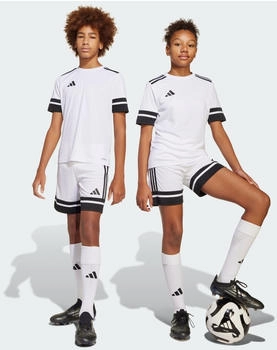 Adidas Kinder Shorts wei&szlig; schwarz