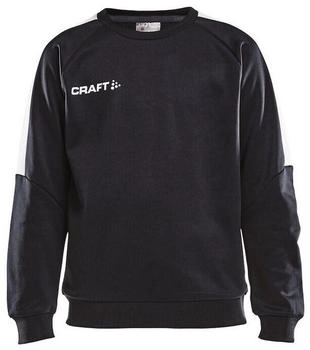 Craft Progress R-Neck Pullover Kinder schwarz weiß