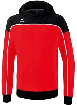 Erima Kapuzenpullover Change rot schwarz weiß