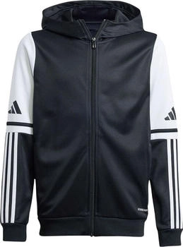 Adidas Squadra Kapuzenjacke Kinder JE2756 schwarz weiß