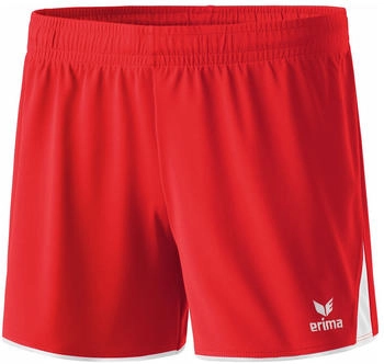 Erima Trainingsshorts Classic 5-C rot wei&szlig;