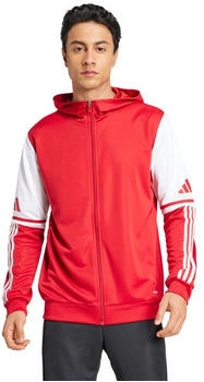 Adidas Squadra Training Hoody rot wei&szlig;