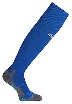 Uhlsport Team Pro Player Stutzenstrumpf azurblau weiß