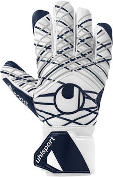 Uhlsport Supersoft HN Torwarthandschuhe white navy silver