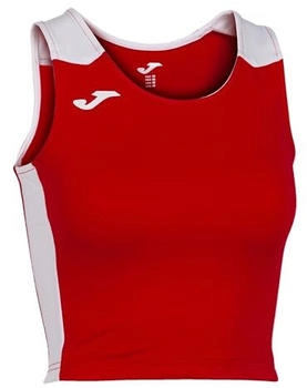 Joma Record II Crop-Top 602 rot weiß