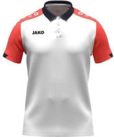 Jako 6370-026-K, Jako Polo Dynamic Kinder - wei&szlig;/coral/marine - 140