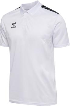 Hummel hmlAUTHENTIC Funktions-Poloshirt 9001 weiß