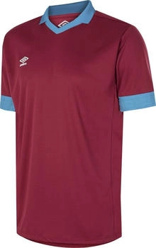 Umbro Tempest Trikot weinrot himmelblau
