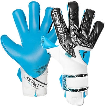 Reusch Attrakt Aqua Evolution 5570455 weiß schwarz aquablau