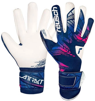 Reusch Attrakt RE GRIP 5570545 blau rosa weiß