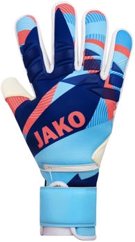 JAKO River WRC Protection RC Torwarthandschuhe 436 skyblue coral navy