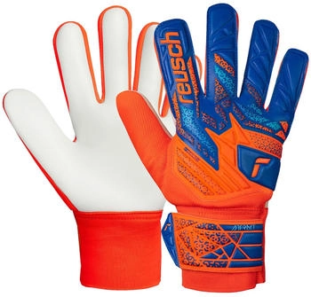 Reusch Attrakt Starter Solid Junior Torwarthandschuhe vitamin-orange blau