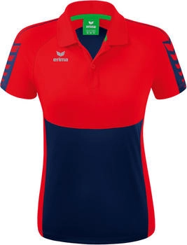 Erima Six Wings Poloshirt new navy red
