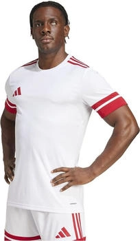 Adidas Squadra Fu&szlig;balltrikot JG5829 wei&szlig; team power red