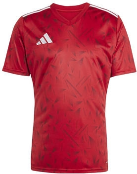 Adidas Team Icon Trainings-Shirt rot wei&szlig;