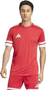 Adidas Squadra Fu&szlig;balltrikot JE2601 team power red wei&szlig;