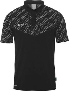 Uhlsport Progressive Poloshirt schwarz