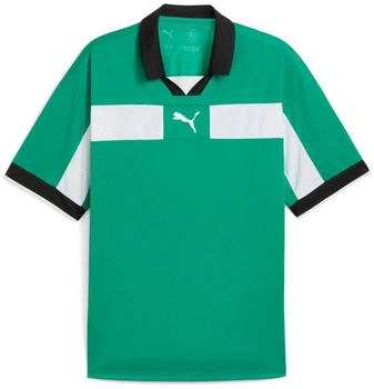 Puma teamCLASSIC Match Jersey 707101 sport green puma white p blk