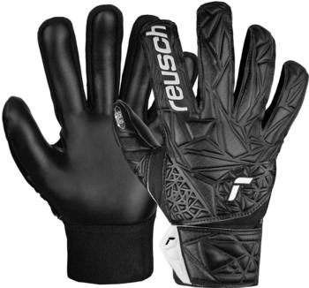 Reusch Attrakt Starter Solid Finger Support Junior 5472511 Torwarthandschuhe schwarz
