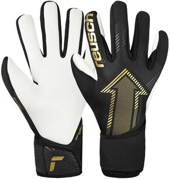 Reusch Fastgrip Silver 5570200 handschuhe schwarz gold