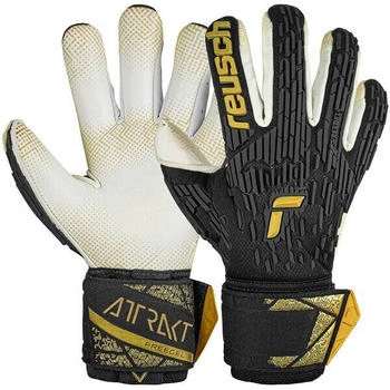 Reusch Attrakt Freegel Gold X GluePrint Finger Support 5470960 schwarz gold