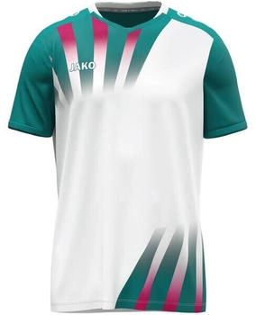 JAKO Vintage Trikot 038 wei&szlig; t&uuml;rkis