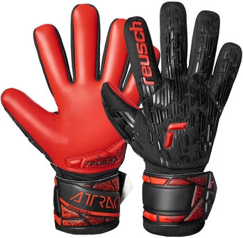 Reusch Attrakt Freegel Silver NC Torwarthandschuhe schwarz hellrot