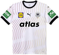 Puma DHB Home Jersey SS25 with PUMA White-Grey Dawn-Safety YE - XL