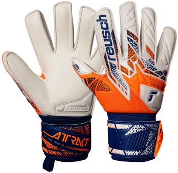 Reusch Torwarthandschuhe Attrakt Silver Junior orange