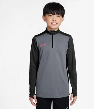 Nike Academy Dri-FIT Fu&szlig;balltrainings-Longsleeve mit 1/4-Rei&szlig;verschluss &auml;ltere Kinder Grau (HJ3721)
