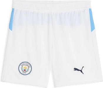 Puma Manchester City 25/26 Shorts Youth white/Light blue/white (780376-22)