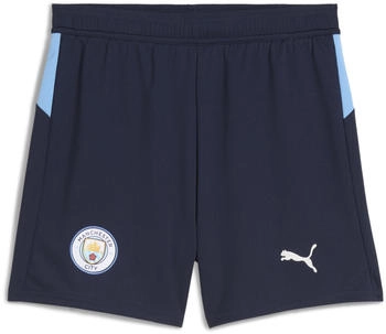 Puma Manchester City 25/26 Shorts Youth Deep Navy/Light blue/blue (780376-06)