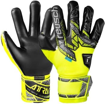 Reusch Attrakt Duo 5570025 safety yellow silver schwarz