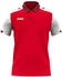 JAKO Dynamic Polo rot weiss dunkelrot