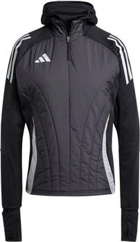 Adidas Tiro Competition Winterized 4-Zip Trainingsoberteil schwarz light onix IM9967