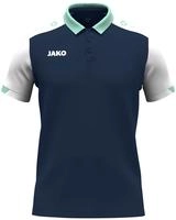 Jako 6370-915-K, Jako Polo Dynamic Kinder - marine/wei&szlig;/minze - 152 blau