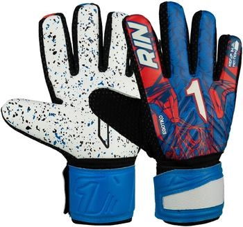 Rinat Egotiko Graviti Torwarthandschuhe Junior blau schwarz