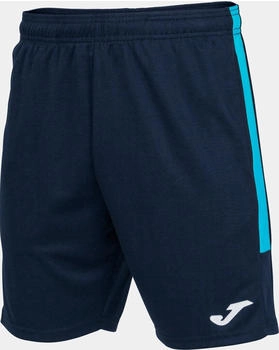 Joma Eco Championship Bermuda marineblau türkis fluoreszierend