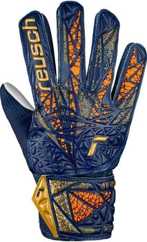 Reusch Attrakt Starter Grip Torwarthandschuhe (5470814) premium blue/gold