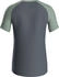 JAKO T-Shirt Iconic (6124) anthrazitgrau/mintgrün