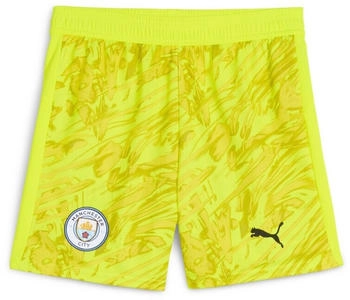 Puma Manchester City 25/26 Shorts Youth (780469) gelb