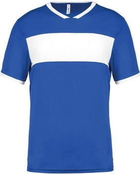 Proact Sportswear Sportshirt Trikot mit V-Ausschnitt (PA4000) blau
