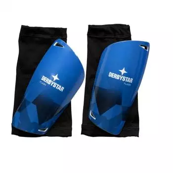 Derbystar Flash V23 Schienbeinschoner (32450) blau/schwarz