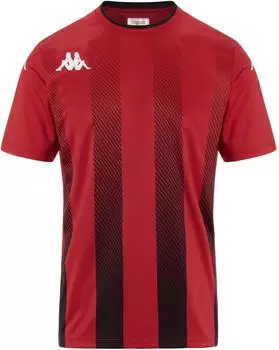 Kappa BUGO T-Shirt Slim Fit (33143MW-A0D) rot/schwarz