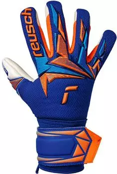 Reusch Attrakt Advance Junior Torwarthandschuhe (5672235) blau/orange