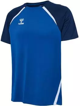 Hummel Hmllead 2.0 Jersey S/S Trikot (223740) marineblau/blau