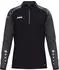 JAKO Sonic 1/4-Zip Sweatshirt (8626-801) schwarz/anthrazit